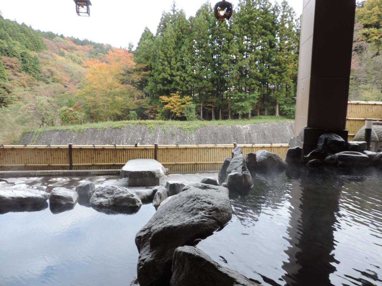 土湯温泉 やすらぎの宿 向瀧旅館 Фукусима Экстерьер фото